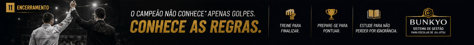 O campeão conhece as regras